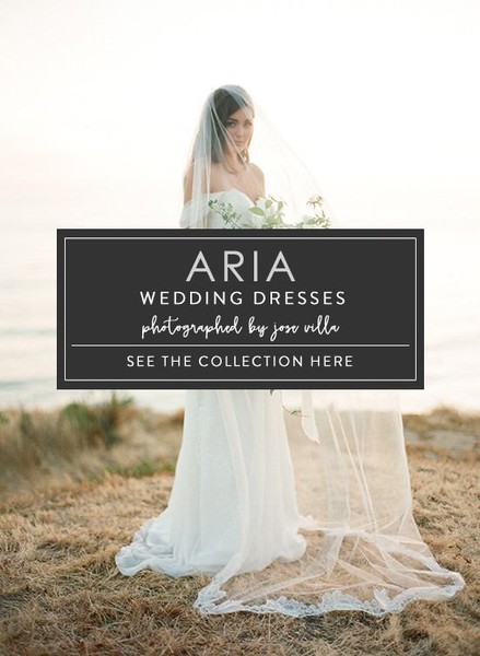 Aria Wedding Gowns Photographed By Jose Villa