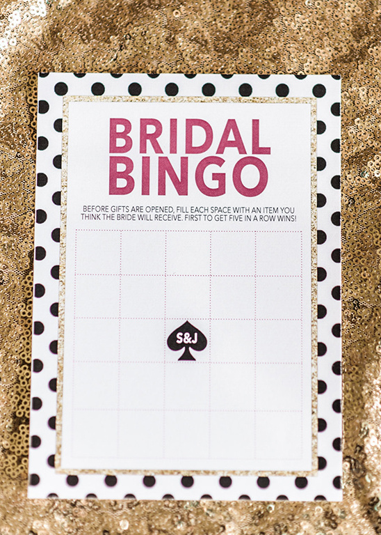 bridal bingo game idea @weddingchicks