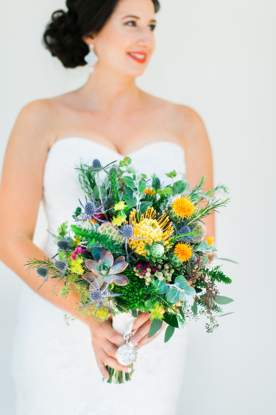 Colorful Palm Springs Wedding