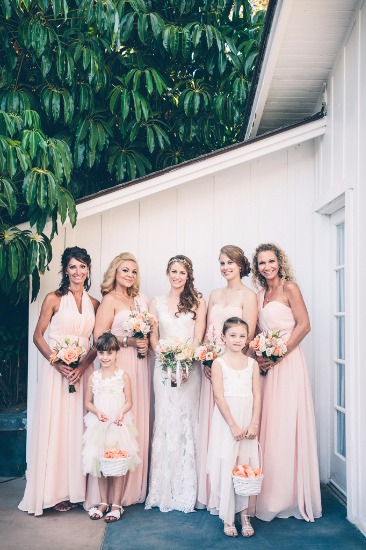 peach-ombre-formal-wedding