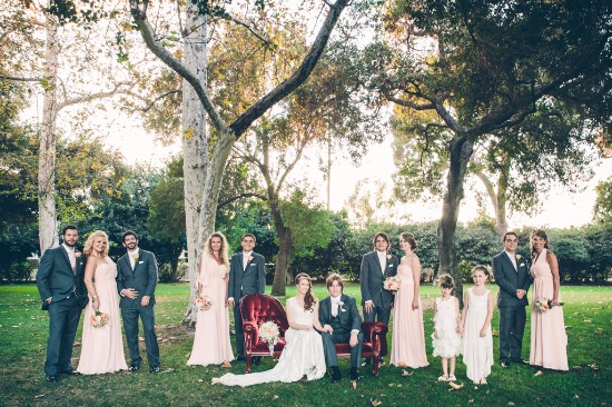 peach-ombre-formal-wedding