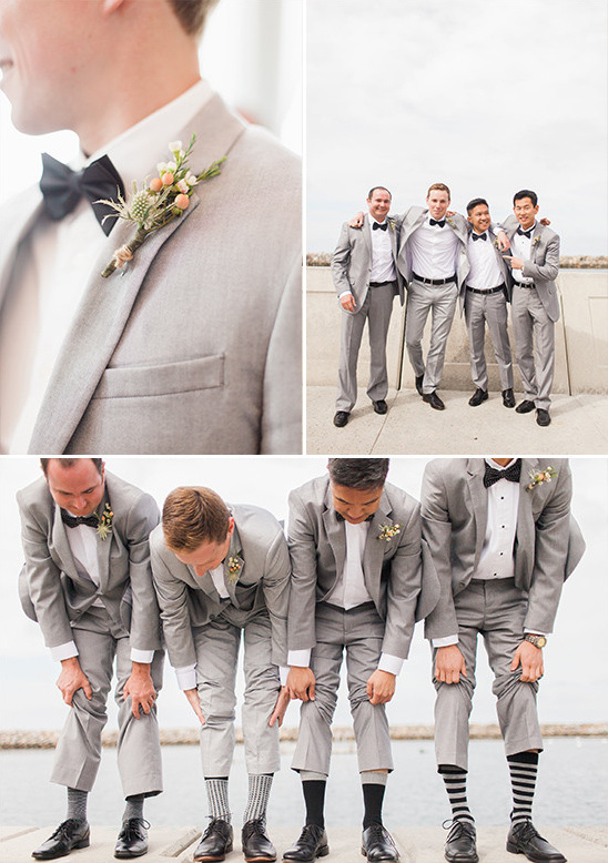 black white and grey groomsmen look @weddingchicks