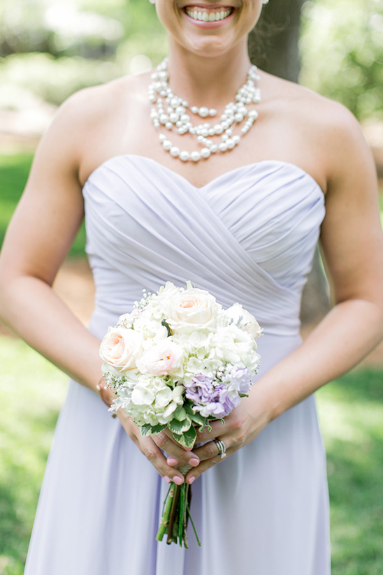 purple pastel bridesmaid dress @weddingchicks