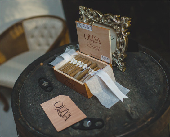 cigar favors @weddingchicks
