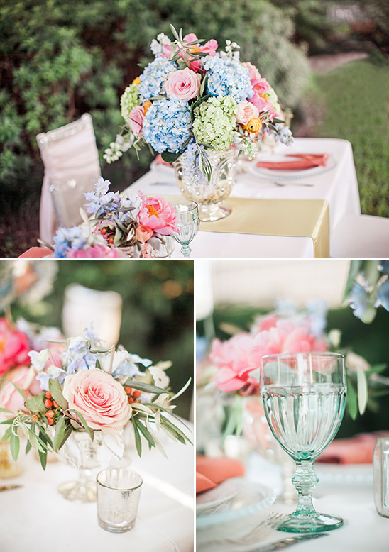 garden reception table ideas @weddingchicks