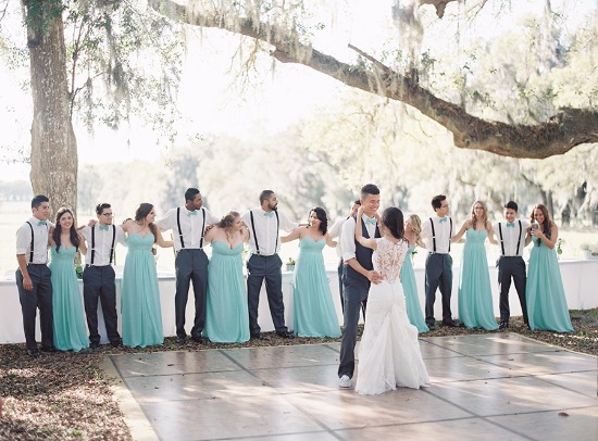 white-and-teal-wedding-in-florida