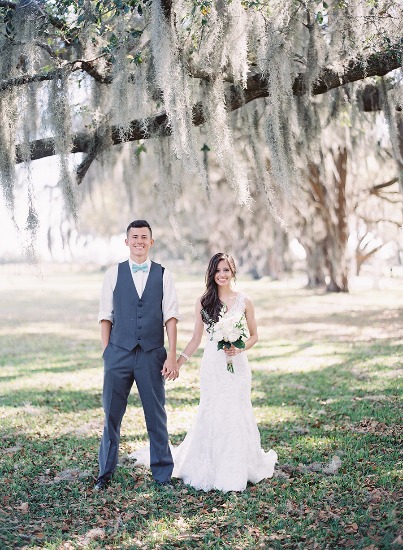 white-and-teal-wedding-in-florida