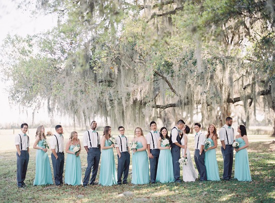 white-and-teal-wedding-in-florida
