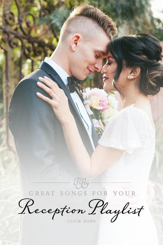 50 great songs for your reception playlist here @weddingchicks