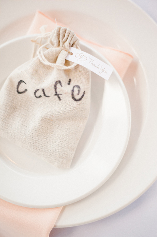 cafe favor bag @weddingchicks