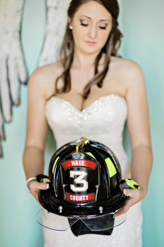 fire fighter wedding @weddingchicks