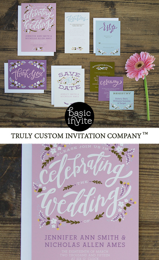 Custom And Budget Friendly Wedding Invites