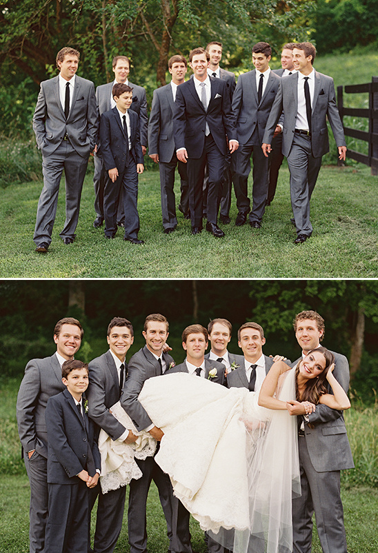 classy dark grey groomsmen @weddingchicks