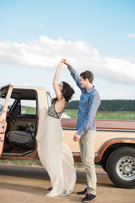 Open Road Wedding Inspiration