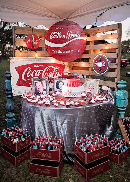 coke wedding ideas @weddingchicks