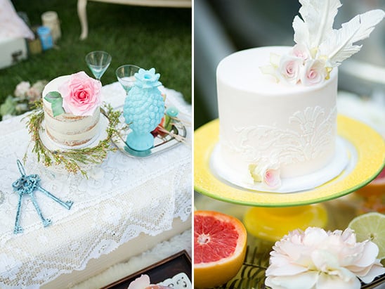 mini cakes @weddingchicks