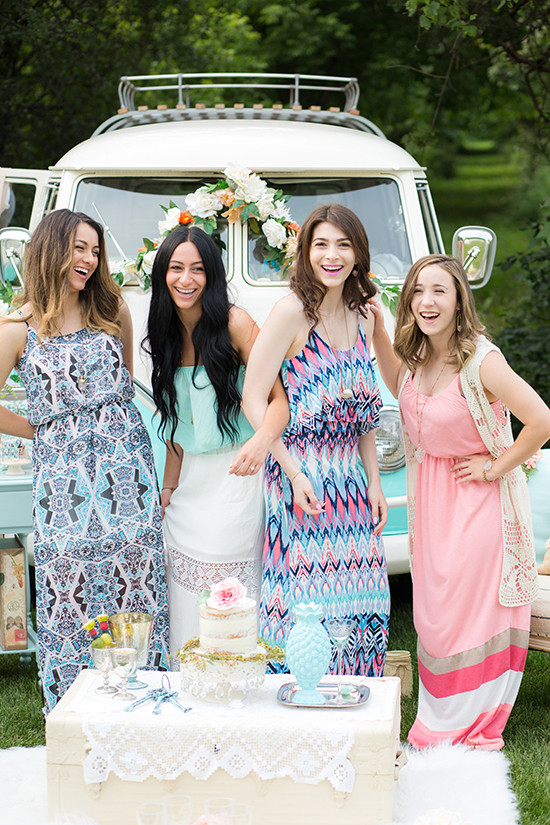 Will You Be My Boho Bridal Party