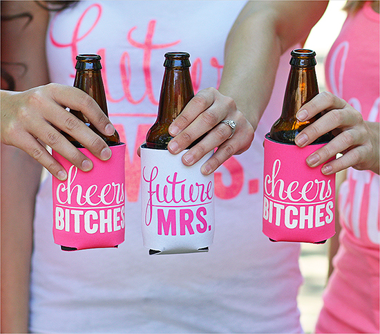 Cute and sassy bachelorette party gifts and accessories from Bachette. @weddingchicks