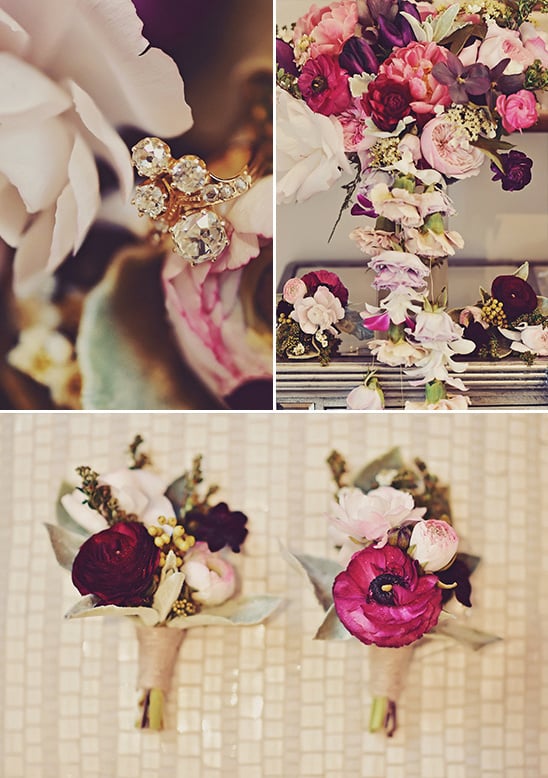 wedding flower details @weddingchicks