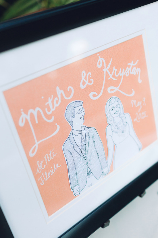 colorful-laid-back-florida-wedding