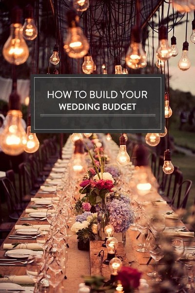 How To Build Your Wedding Budget