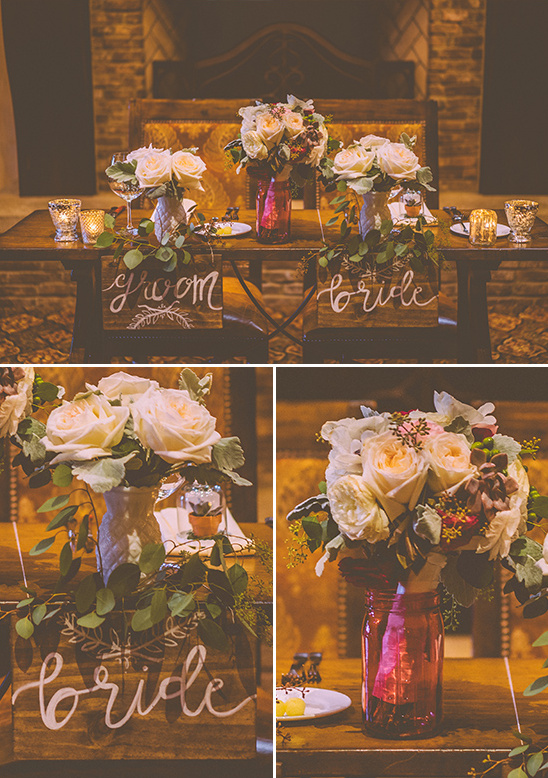 sweetheart table details @weddingchicks
