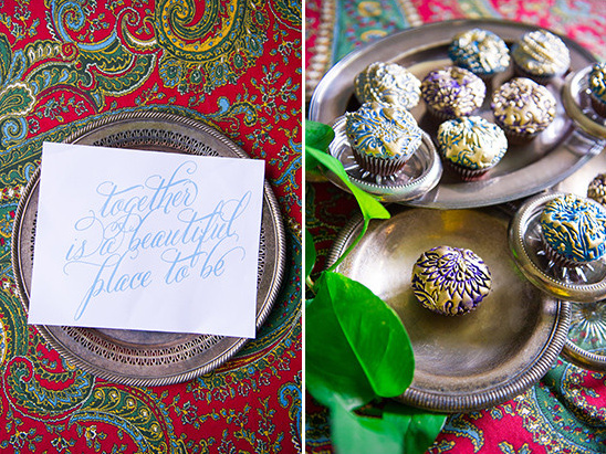 moroccan styled cupcakes @weddingchicks