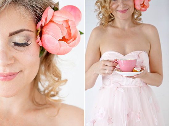 pink wedding accessories @weddingchicks