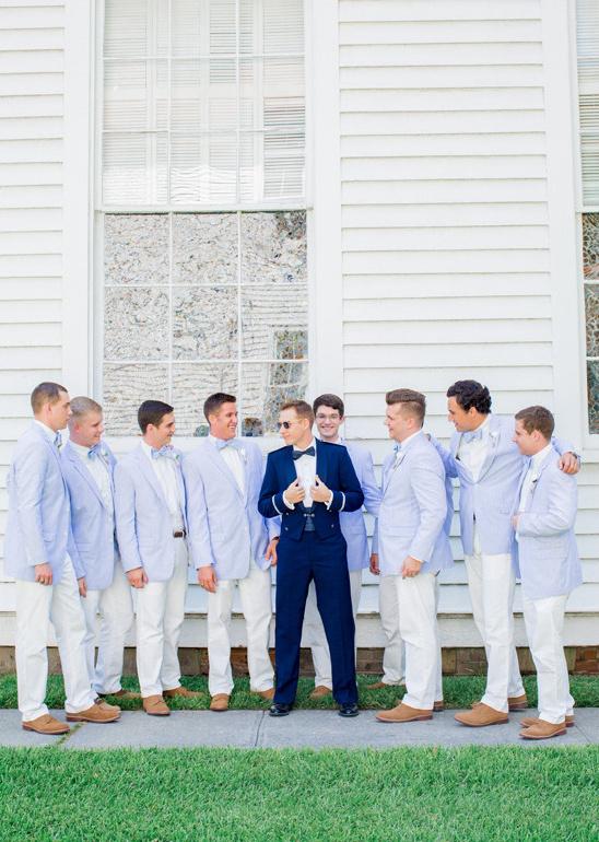 light blue groomsmen @weddingchicks