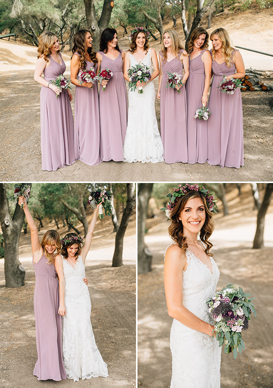 lavender bridesmaid dresses @weddingchicks