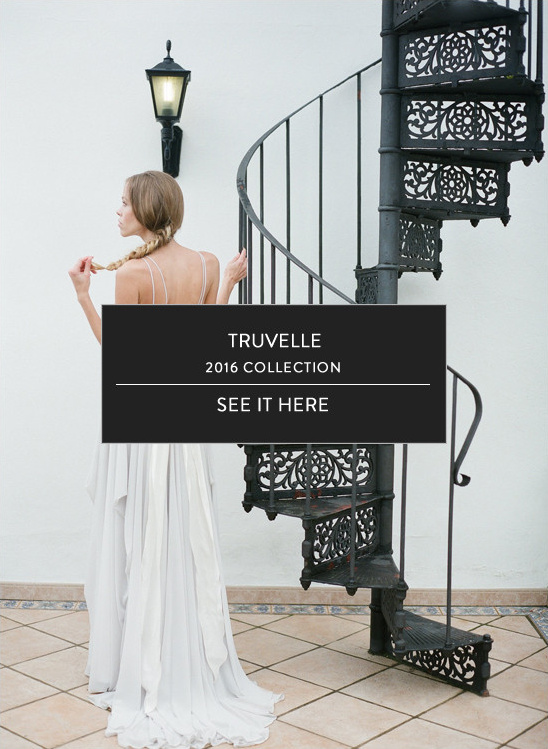 Truvelle dress collection here @weddingchicks