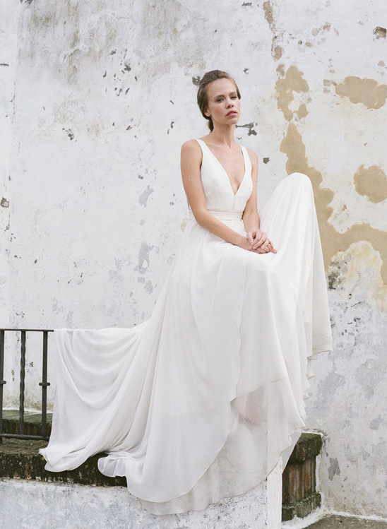 Brianna dress from 2016 Truvelle collection @weddingchicks
