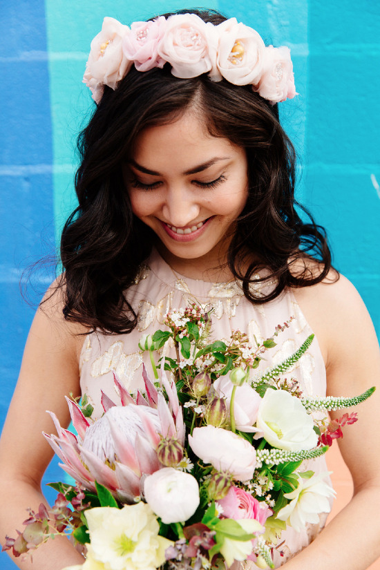 Win a custom flower crown from Kerry Ann Stokes! @weddingchicks