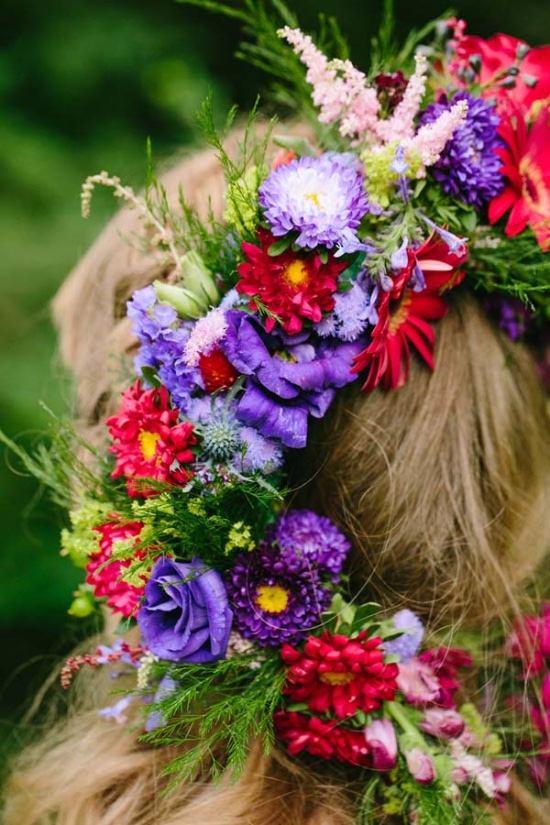 alternative-vintage-forest-wedding