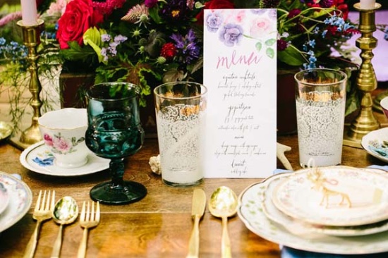 alternative-vintage-forest-wedding