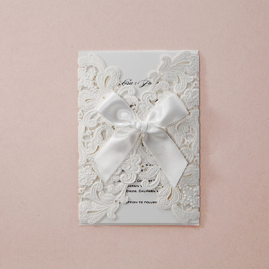 B Wedding Invitations