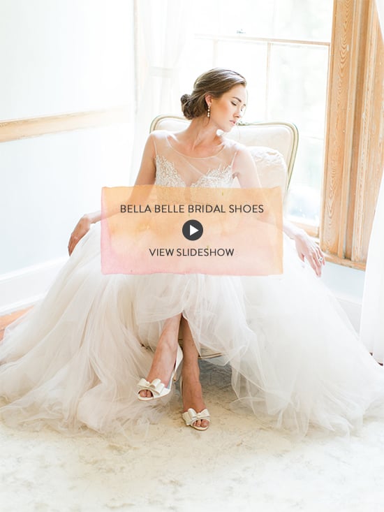 Bella belle bridal shoes @weddingchicks
