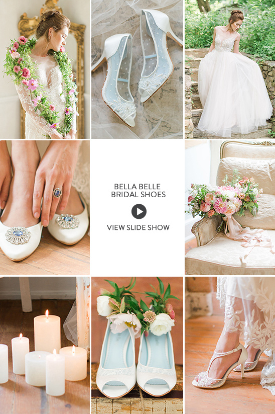 bella belle bridal shoes @weddingchicks