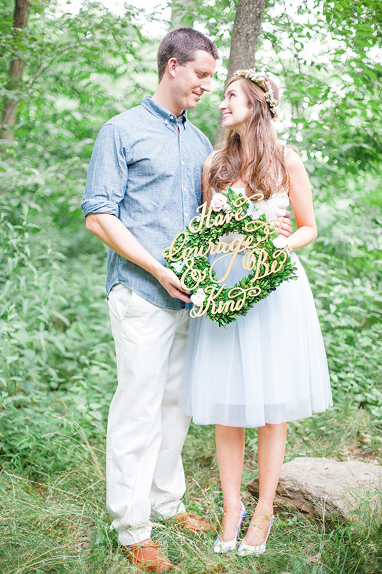 Blue and Gold Cinderella Wedding Ideas