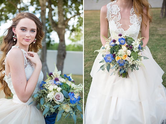 bridal bouquet details @weddingchicks