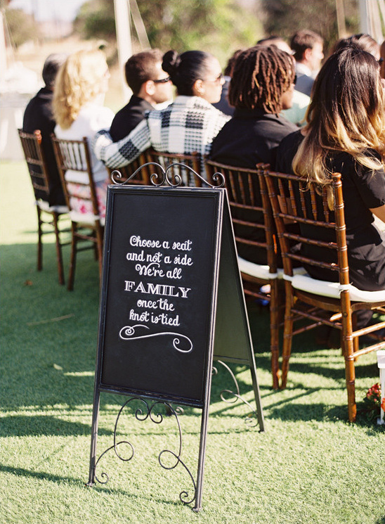 wedding sign @weddingchicks