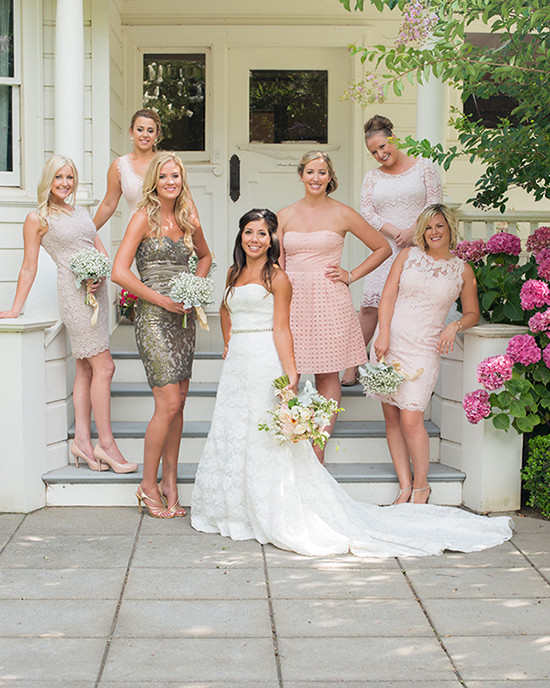 Blush Rustic Chic Wedding