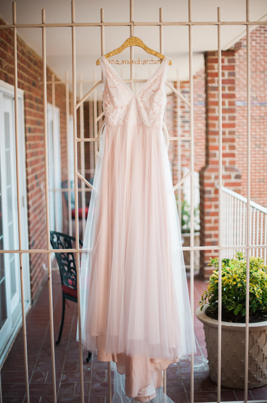 Classic Glamour Pink and Gold Wedding