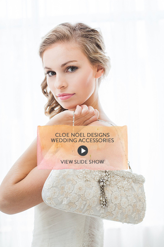 Cloe Noel Designs Wedding Accessories @weddingchicks