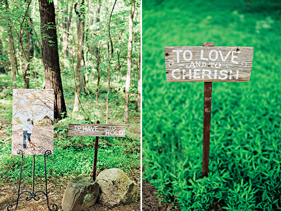 wooden wedding signs @weddingchicks