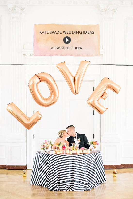 Kate Spade Wedding Ideas