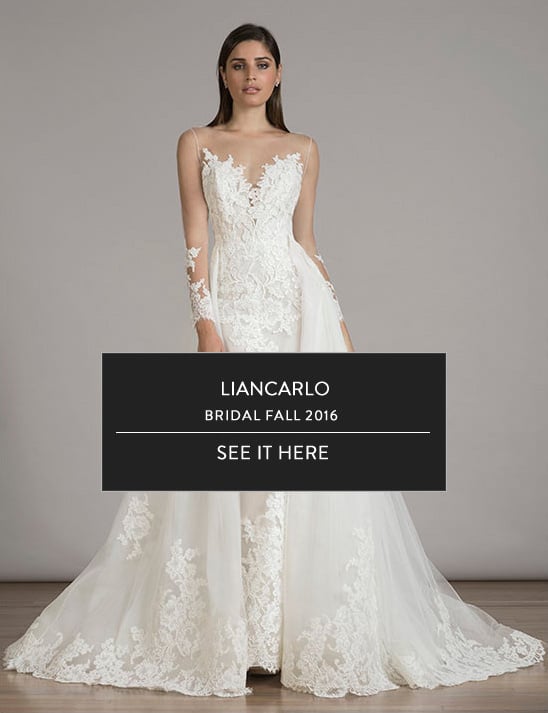 liancaro bridal fall 2016 cover @weddingchicks