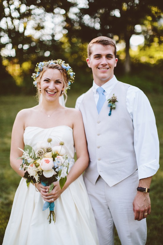 old-fashioned-blue-wedding