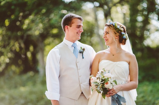 old-fashioned-blue-wedding
