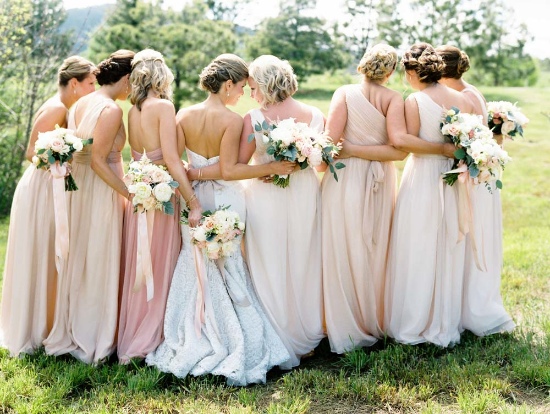 pastel-pink-rustic-chic-wedding